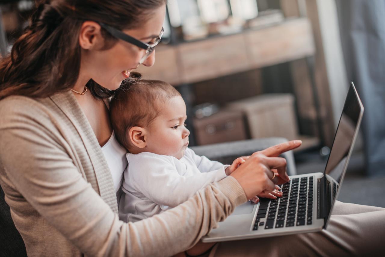 Joy of working mother