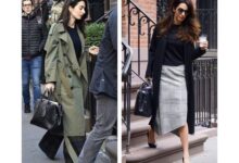 Amal clooney druze dolce gabbana conference sunni shiite sported blazer consisting