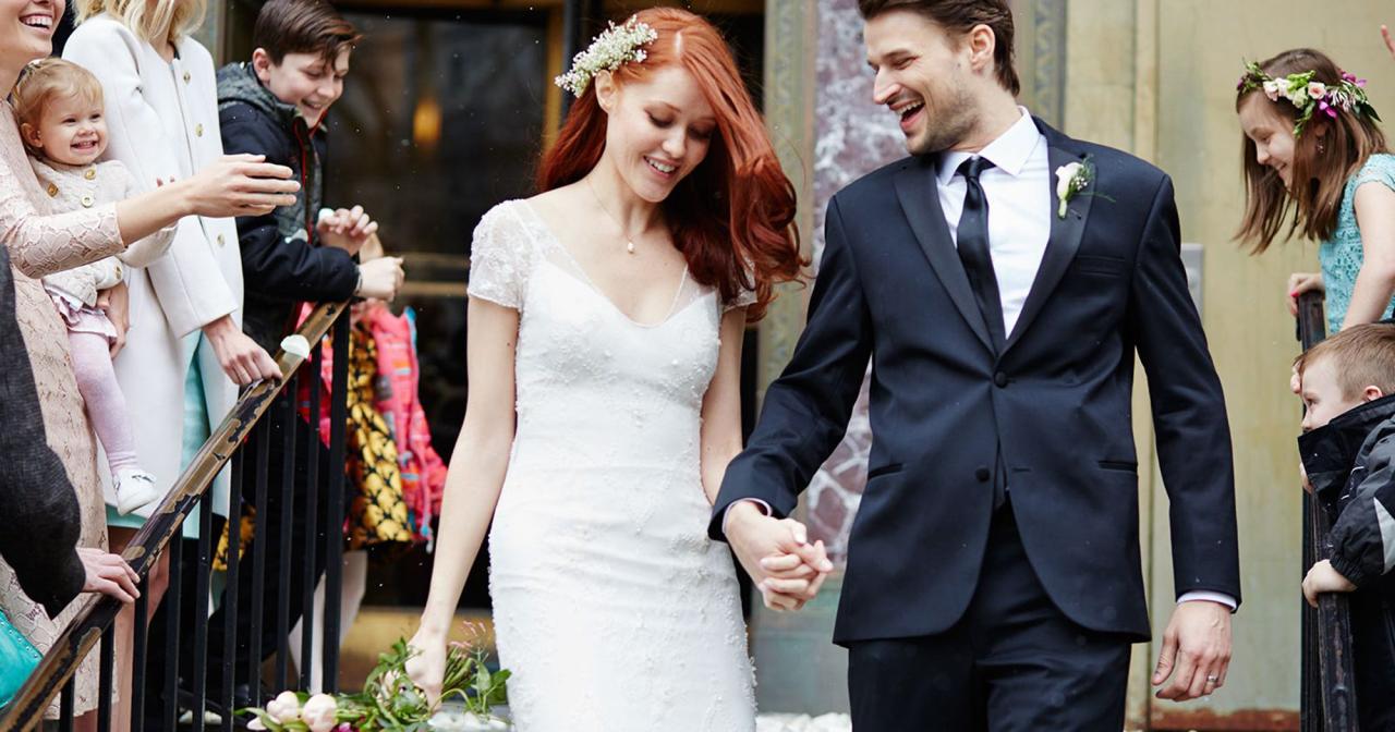 Civil hall look city day wedding Bride city hall wedding cost breakdown