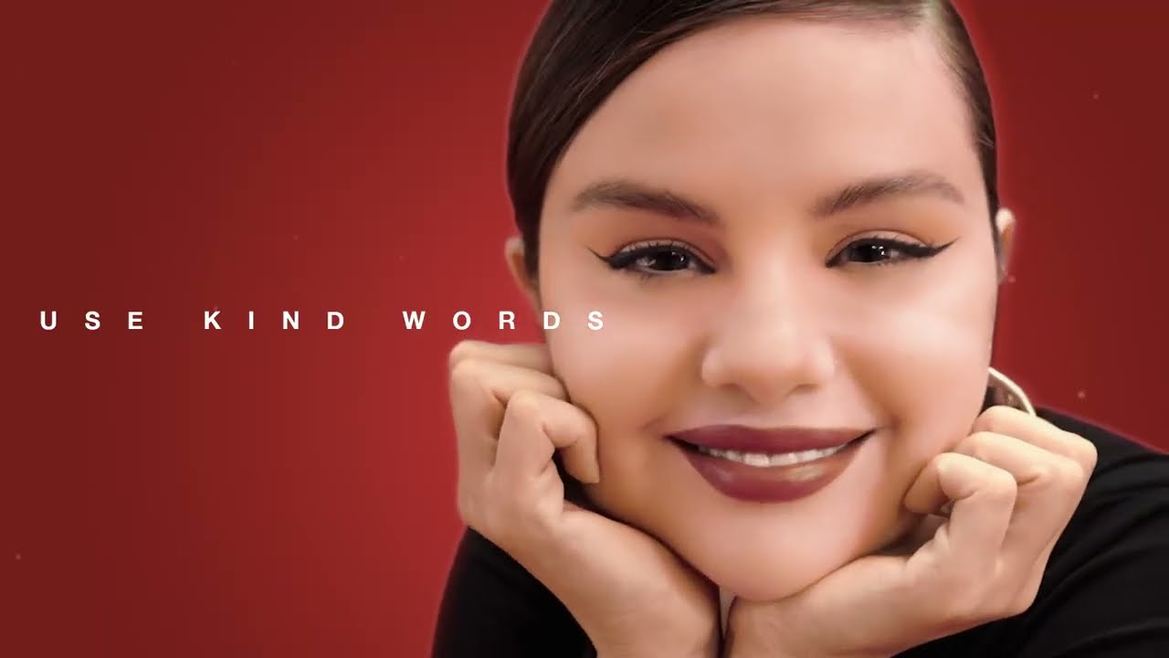 Selena gomez goth lip combo