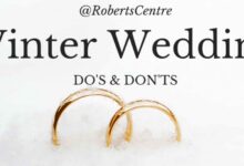 The dos and donts of planning a winter wedding