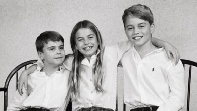 Prince george princess charlotte prince louis holiday spirit westminster abbey