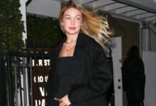 Gigi hadid bradley cooper date night matching sweaters