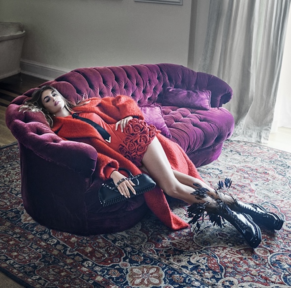 Kaia gerber alessandro michele valentino