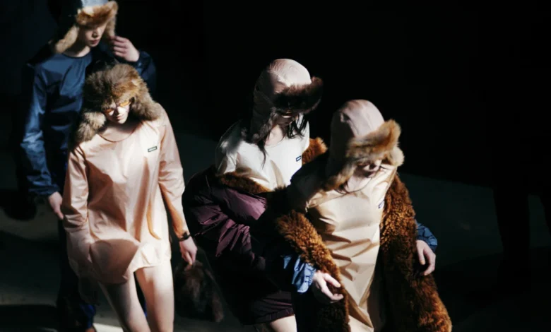 Backstage at Miu Miu Fall 2026 Ready-to-Wear Collection
