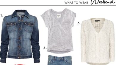 What to wear this weekend