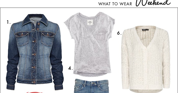 What to wear this weekend