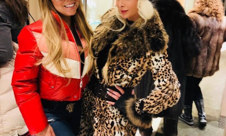 Mariah carey cozy coat
