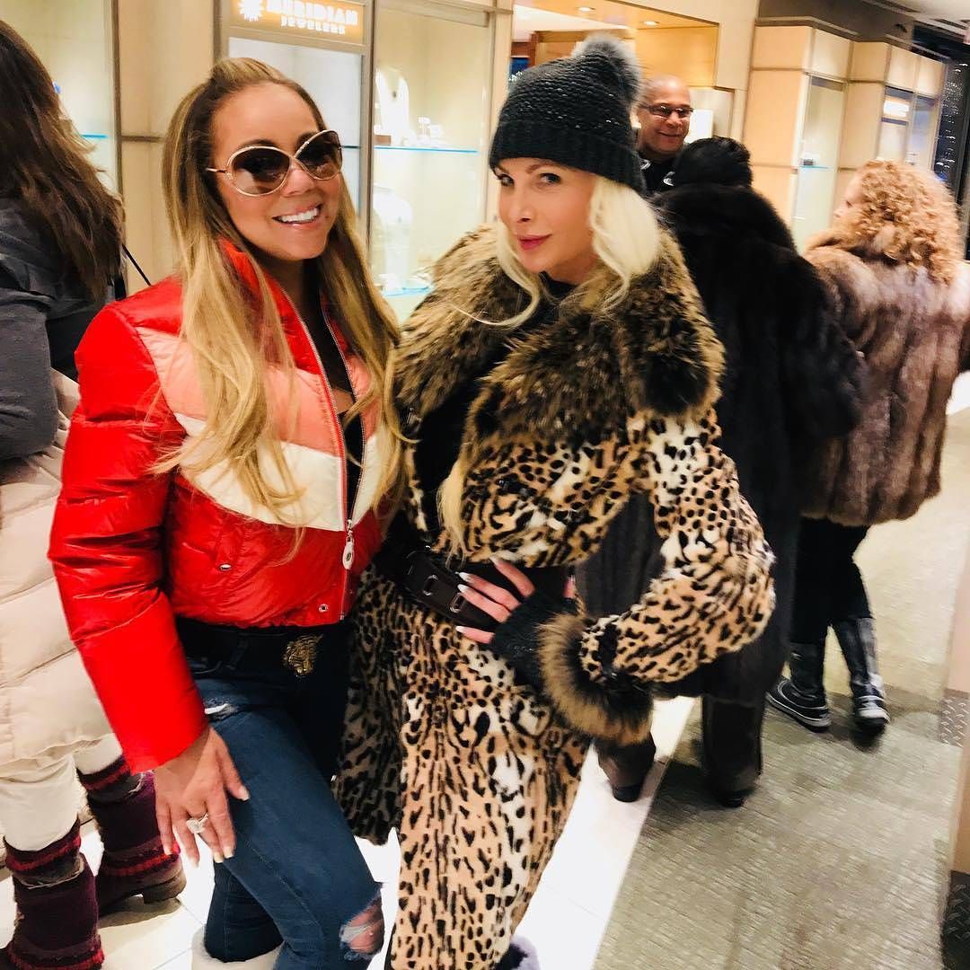 Mariah carey cozy coat
