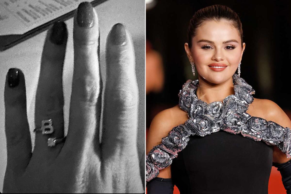 Selena gomez diamond engagement ring