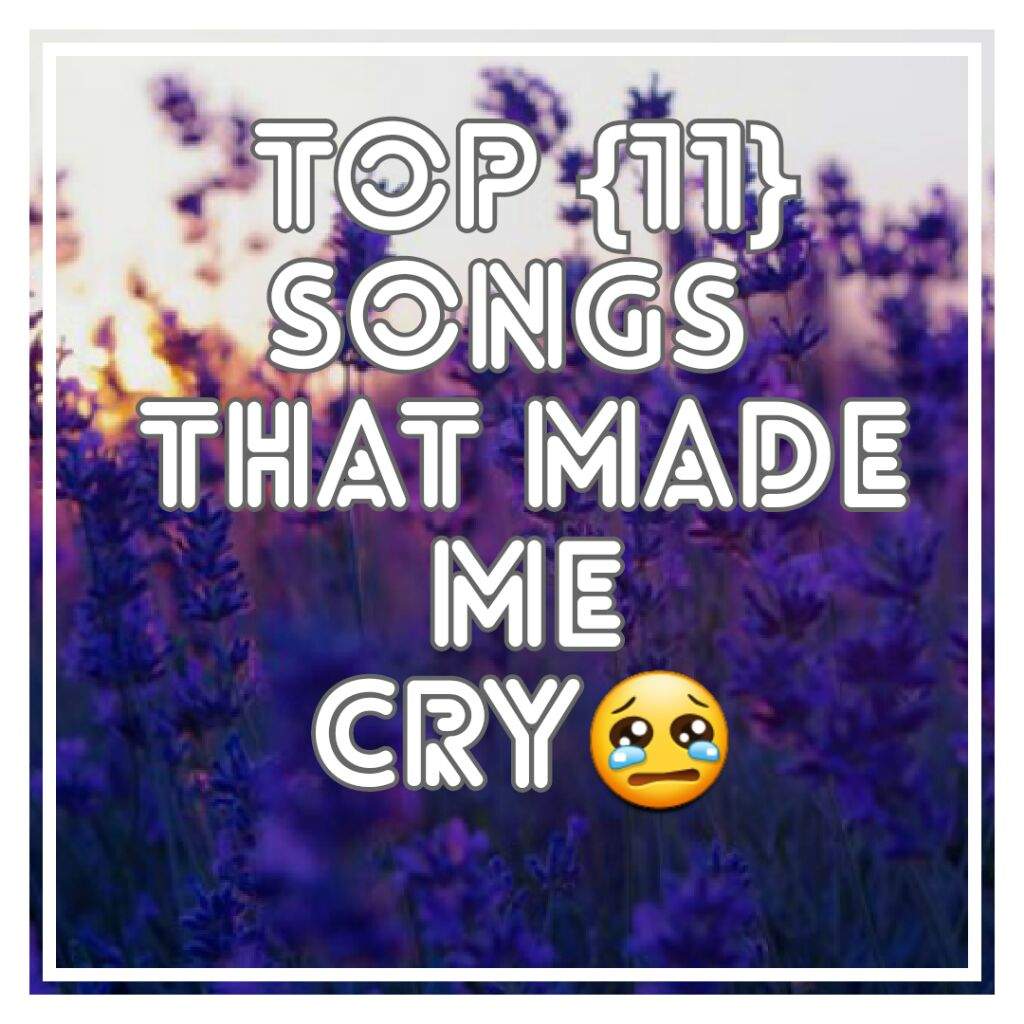 The best songs to cry to