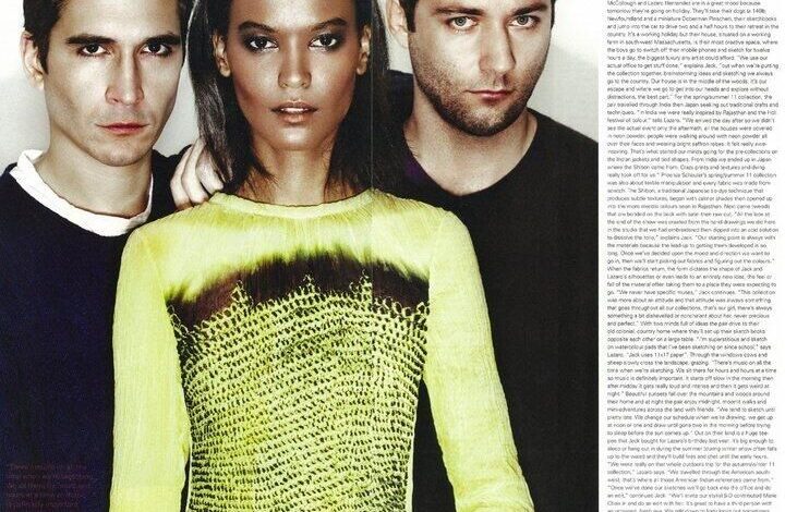 Loewes new creative directors jack mccollough and lazaro hernandez discuss their appointment