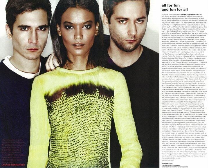 Loewes new creative directors jack mccollough and lazaro hernandez discuss their appointment