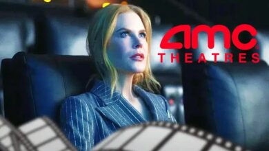 Nicole kidman amc ad pinstripe suit