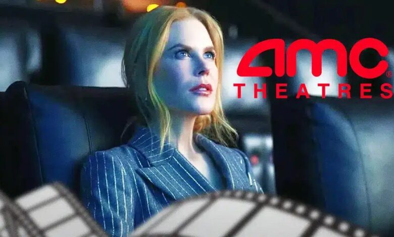 Nicole kidman amc ad pinstripe suit