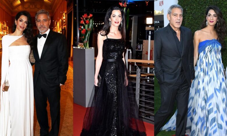 Amal clooney mixes old boho with new boho