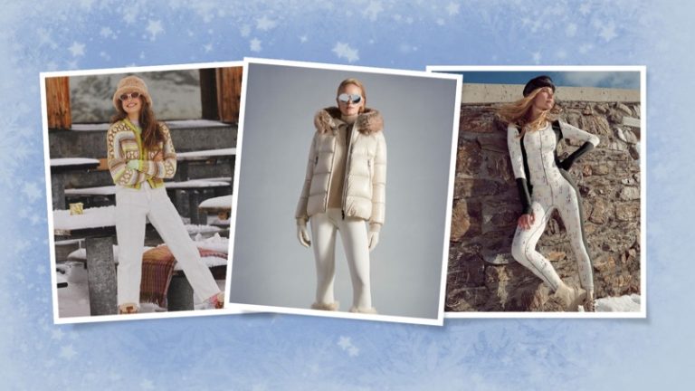 Celebrity apres ski outfits