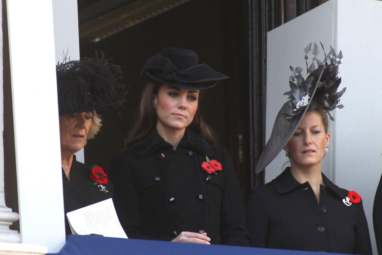 Middleton remembrance kate 2020 cenotaph sunday london service celebmafia hawtcelebs