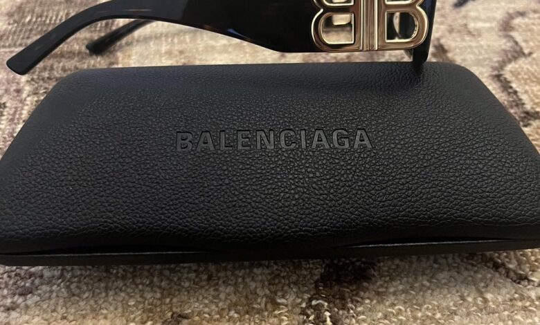 Shield shades balenciaga trend test drive