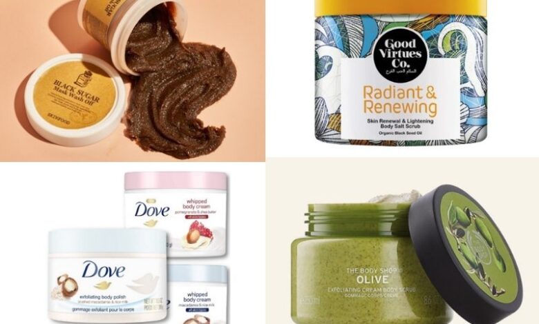 Best body scrubs and exfoliators