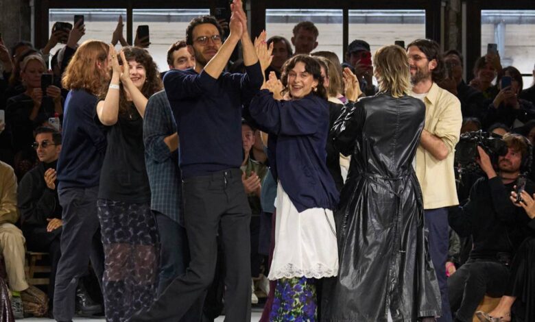 Julian klausner sets out to prove hes a worthy successor to dries van noten