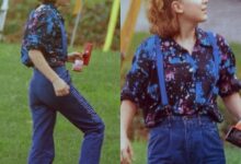 Millie bobby brown stranger things pajamas