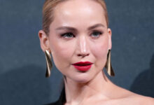 Jennifer lawrence embraces the dad sneaker