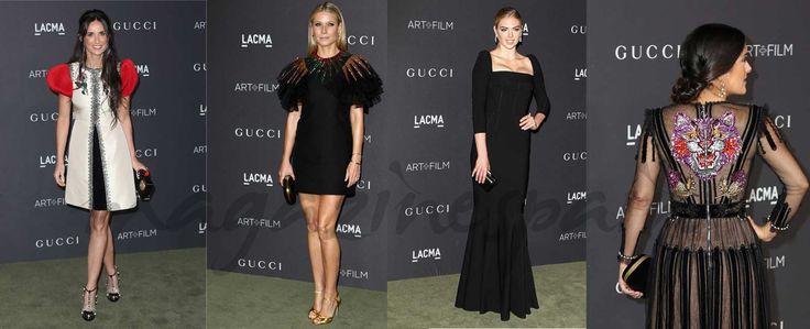 Gucci notte lacma launch