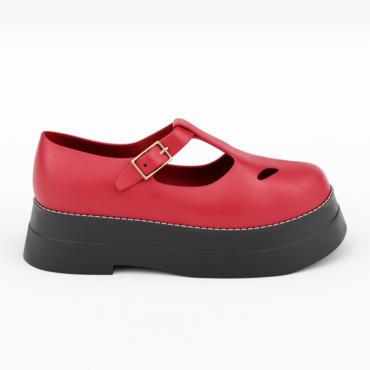 Mikey madison t bar heel shoe