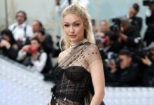 Gigi hadid bathrobe trend