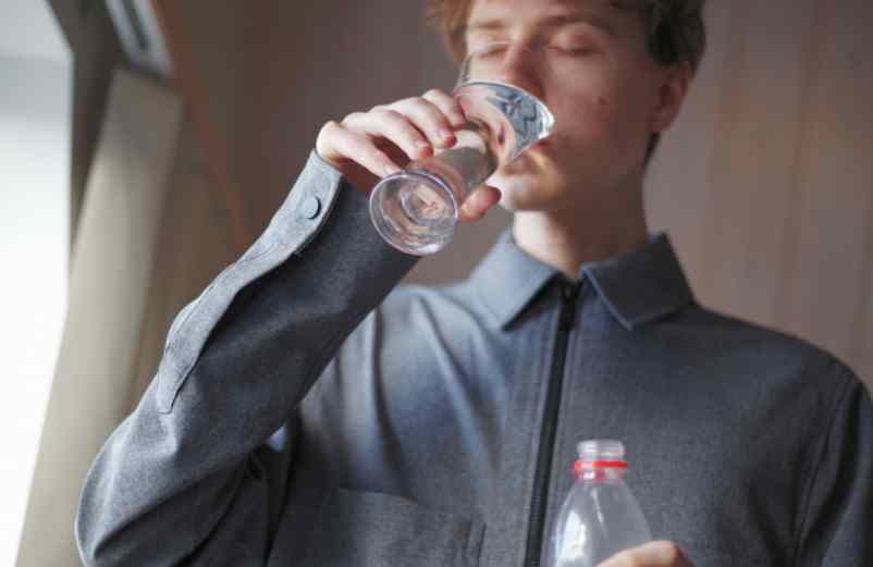 I drank 25 liters of water a day for a week