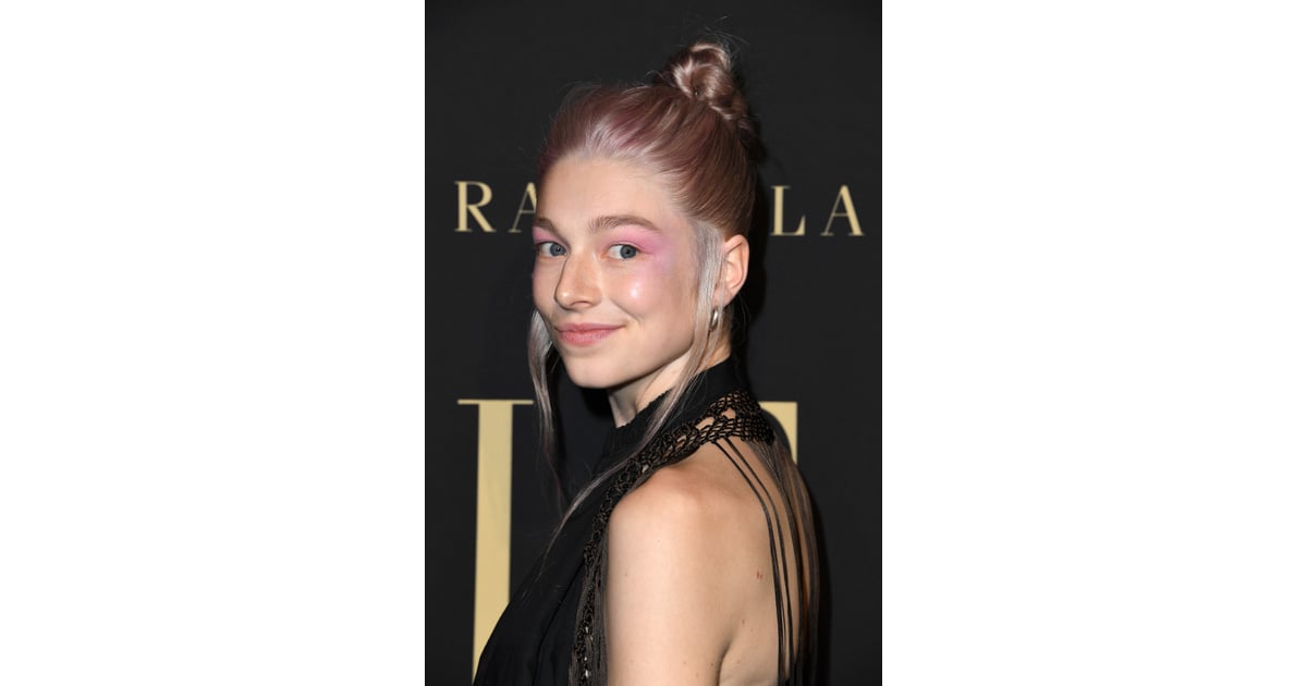 Hunter Schafer's Pink Hair and Makeup at Elle Event | POPSUGAR Beauty ... Hunter schafer hair stylist jillian halouska