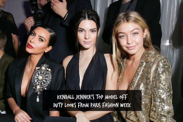 Kendall jenner off and on duty model style
