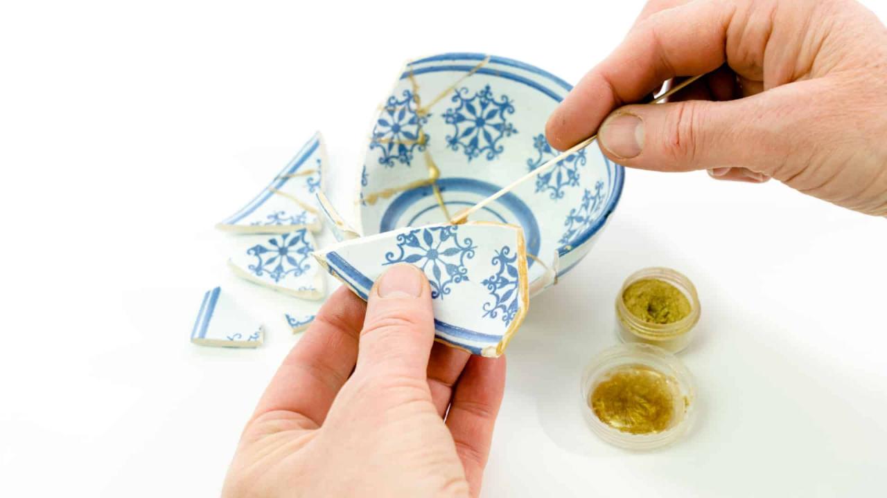 Repairing myself through kintsugi