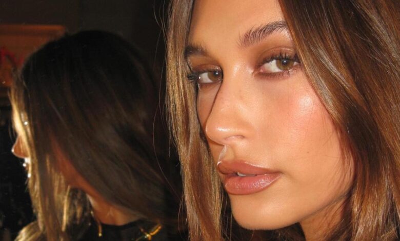 Hailey bieber lip slugging secret