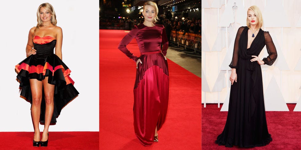 Margot robbie and her newborn travel in style