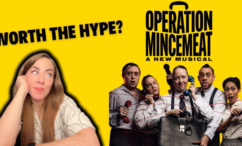 Operation mincemeat broadway preview