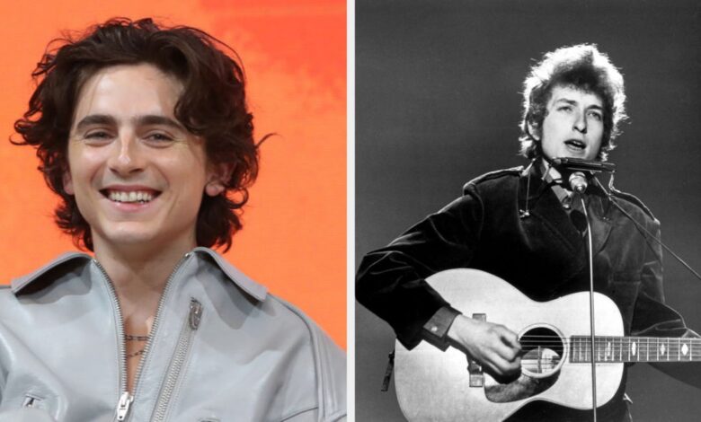 Timothee chalamet bob dylan biopic details
