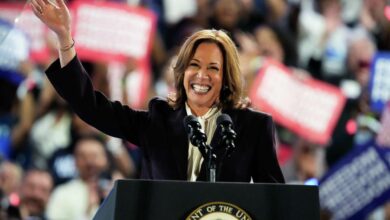 Beyonce kelly rowland kamala harris rally houston