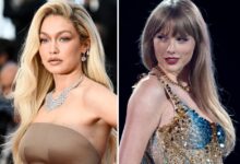 Taylor swift and gigi hadid make girls night a semi formal affair