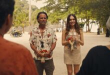 What is going on between aimee lou wood and walton goggins