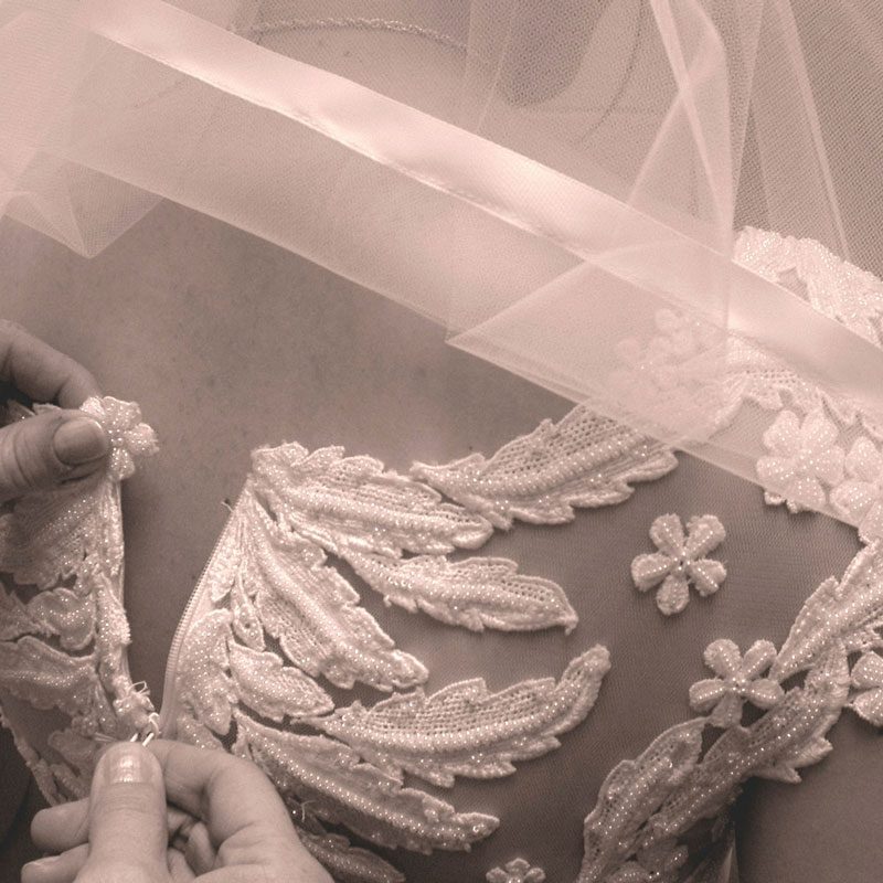 Colorful veils wedding bridal trend