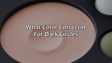 Color correcting neutralize dark circles