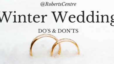 The dos and donts of planning a winter wedding