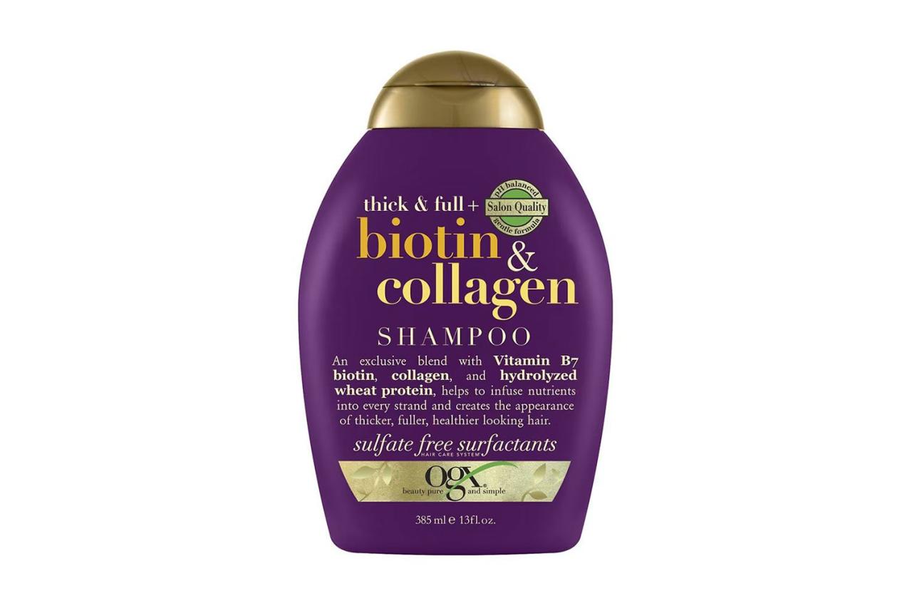 Best hair thickening shampoos and conditioners