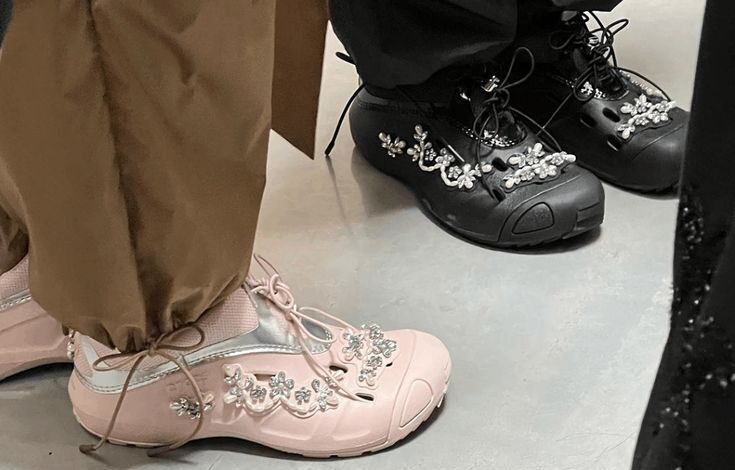 Rihanna crocs simone rocha shoes