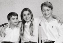 Prince george princess charlotte prince louis holiday spirit westminster abbey