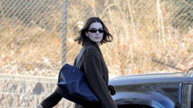 Kendall jenner the row affordable shoe