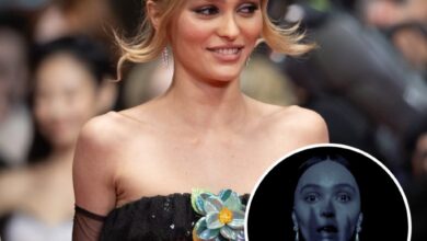 Lily rose depp nosferatu red carpet premiere