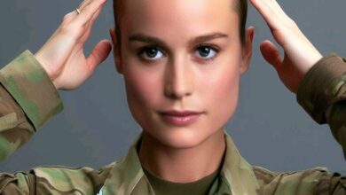 Brie larson pixie cut